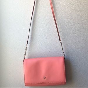Coral Kate Spade cross body bag